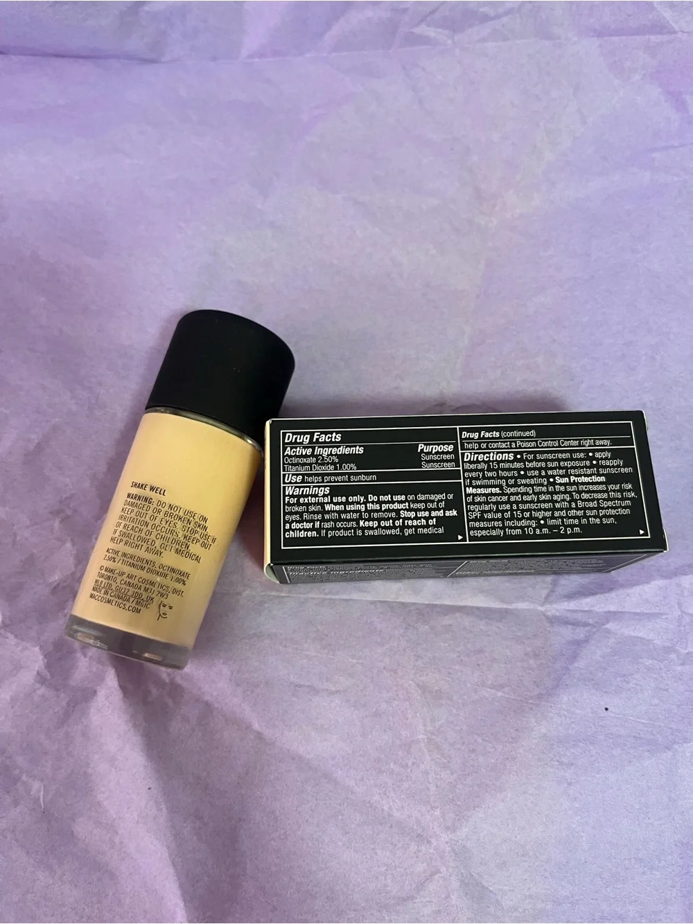 MAC Cosmetics Studio Fix Fluid SPF 15 Foundation - NC12 (Light Neutral)